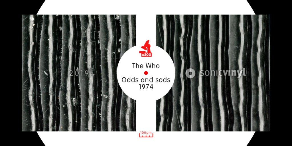 SonicVinyl REM-Aufnahme: LP "Odds and sods" von The Who